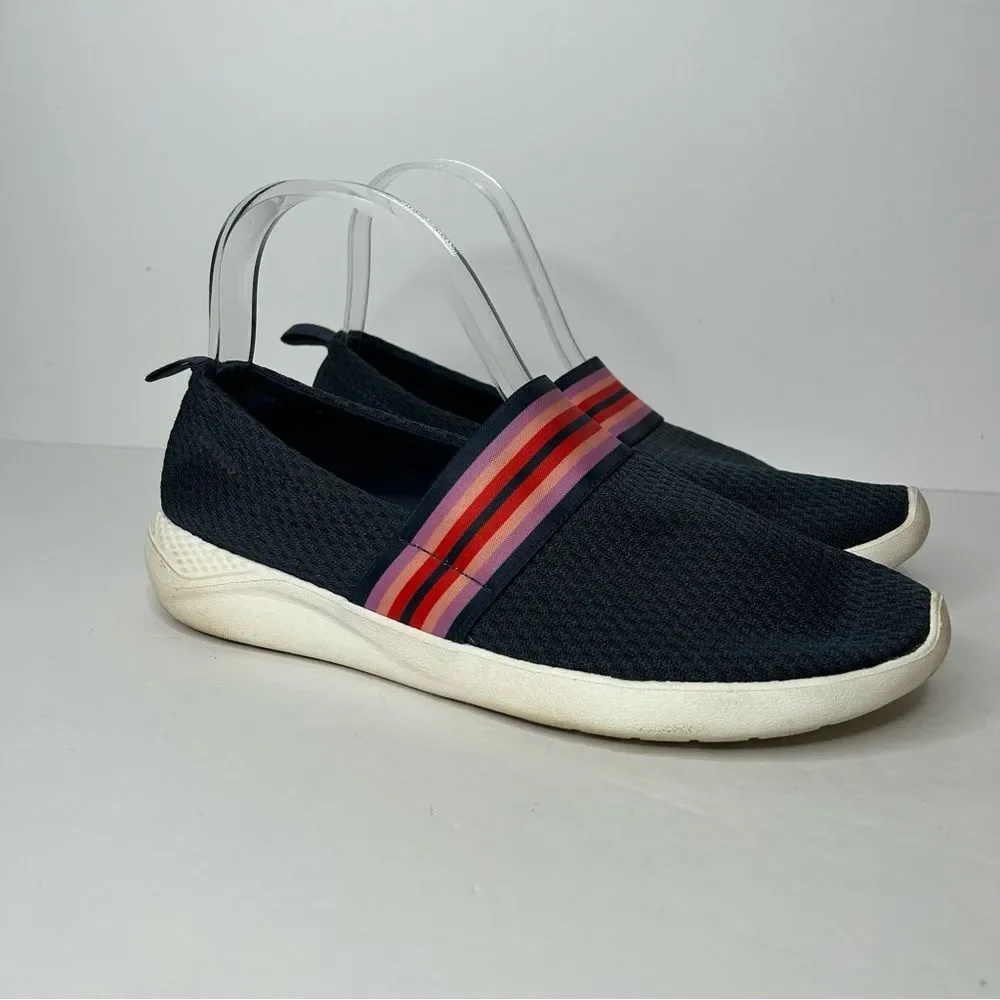 Crocs Navy Slip On Shoes 9